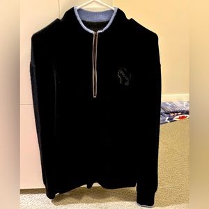 Greyson x Milwaukee Bucks Sebonack Quarter Zip Sweater